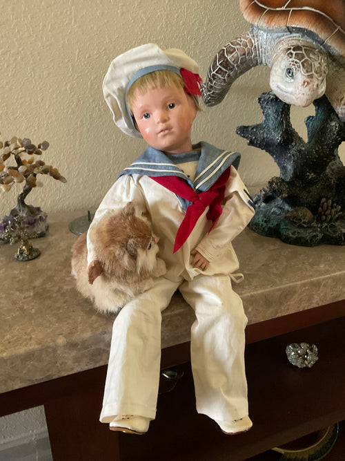 19/405  Schoenhut Sailor Boy Doll