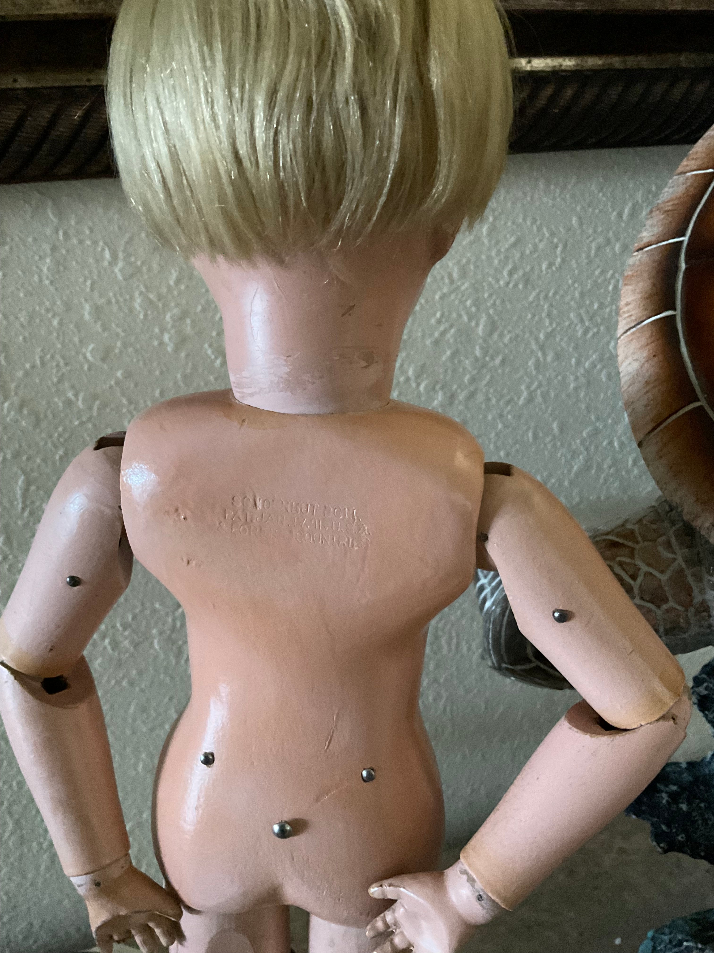 19/405  Schoenhut Sailor Boy Doll
