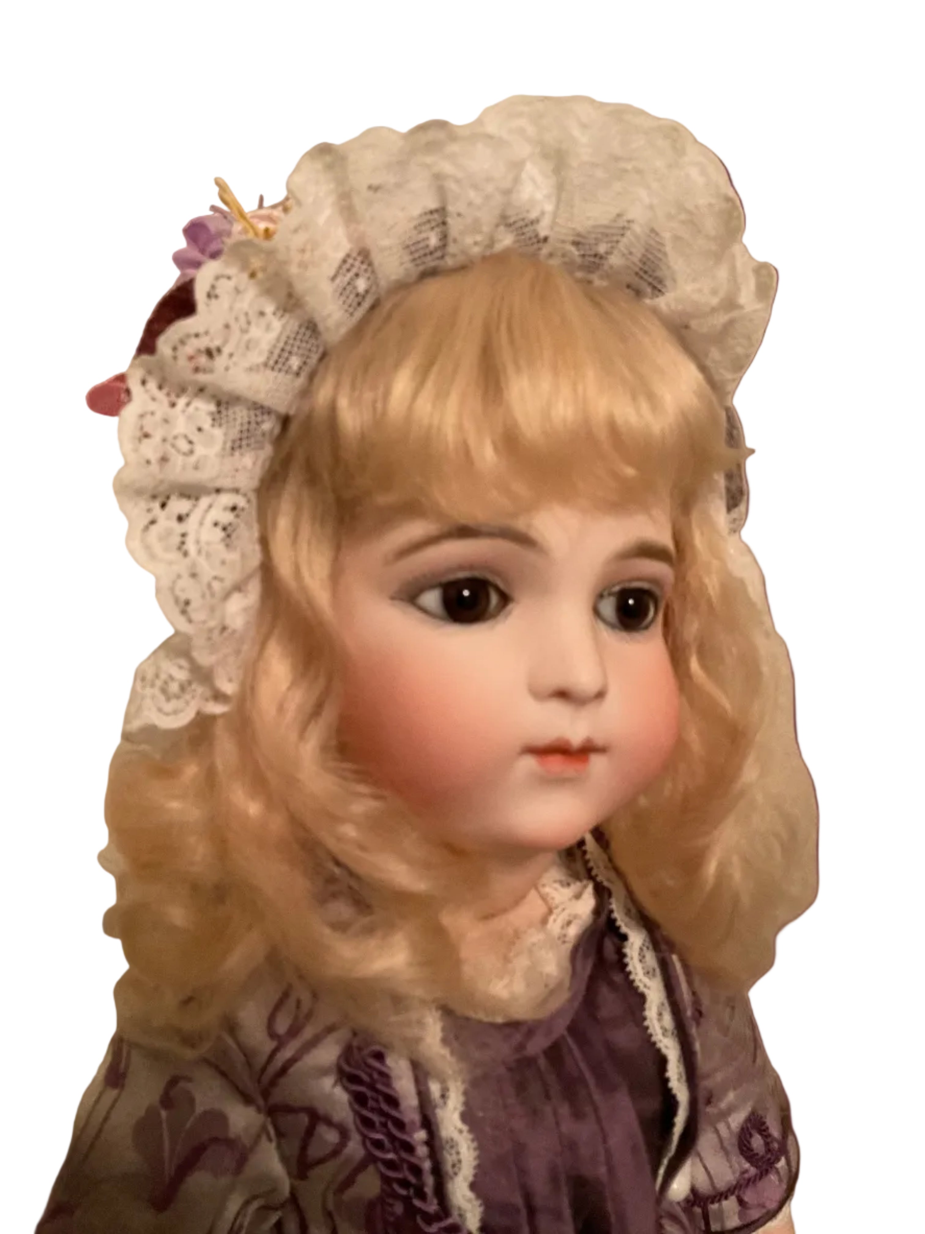 Antique French Bru Jne 7 Bisque Doll