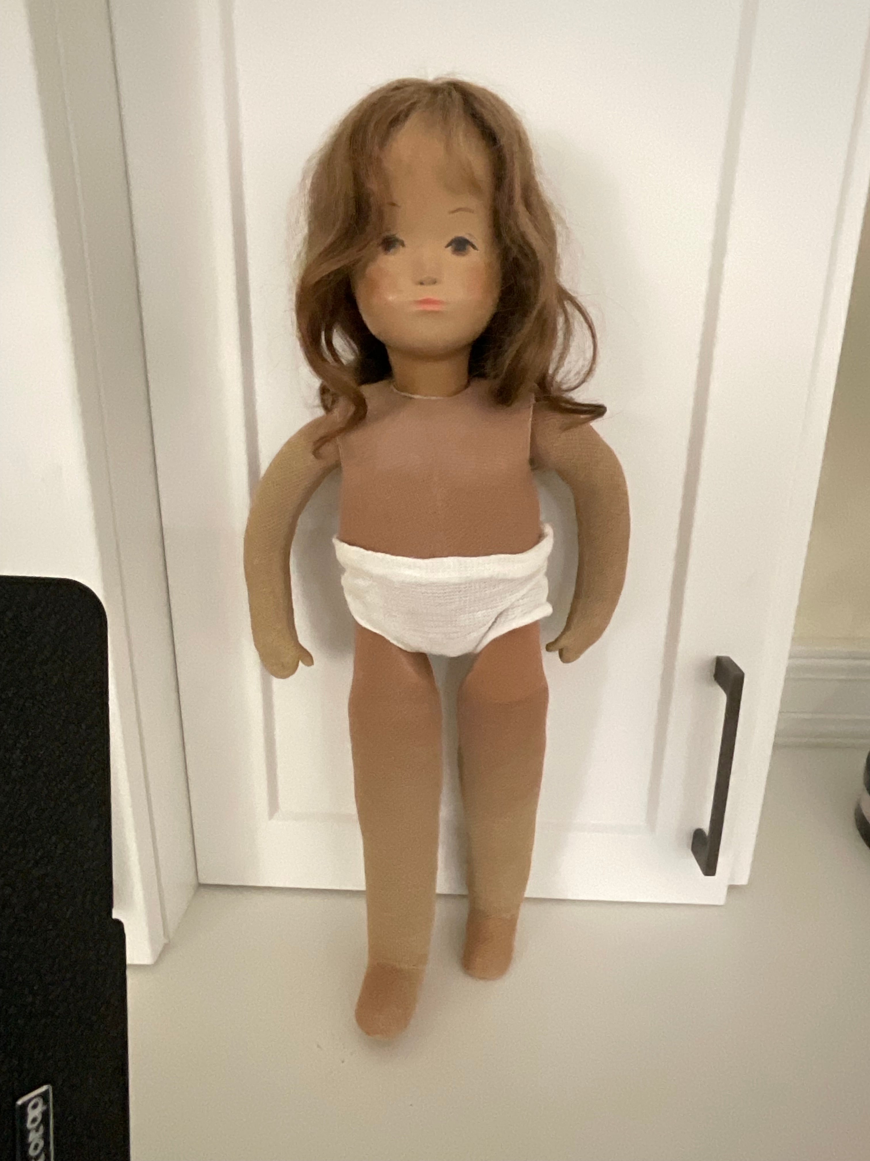 19” Sasha Morganthaler Gypsum Head Studio Doll
