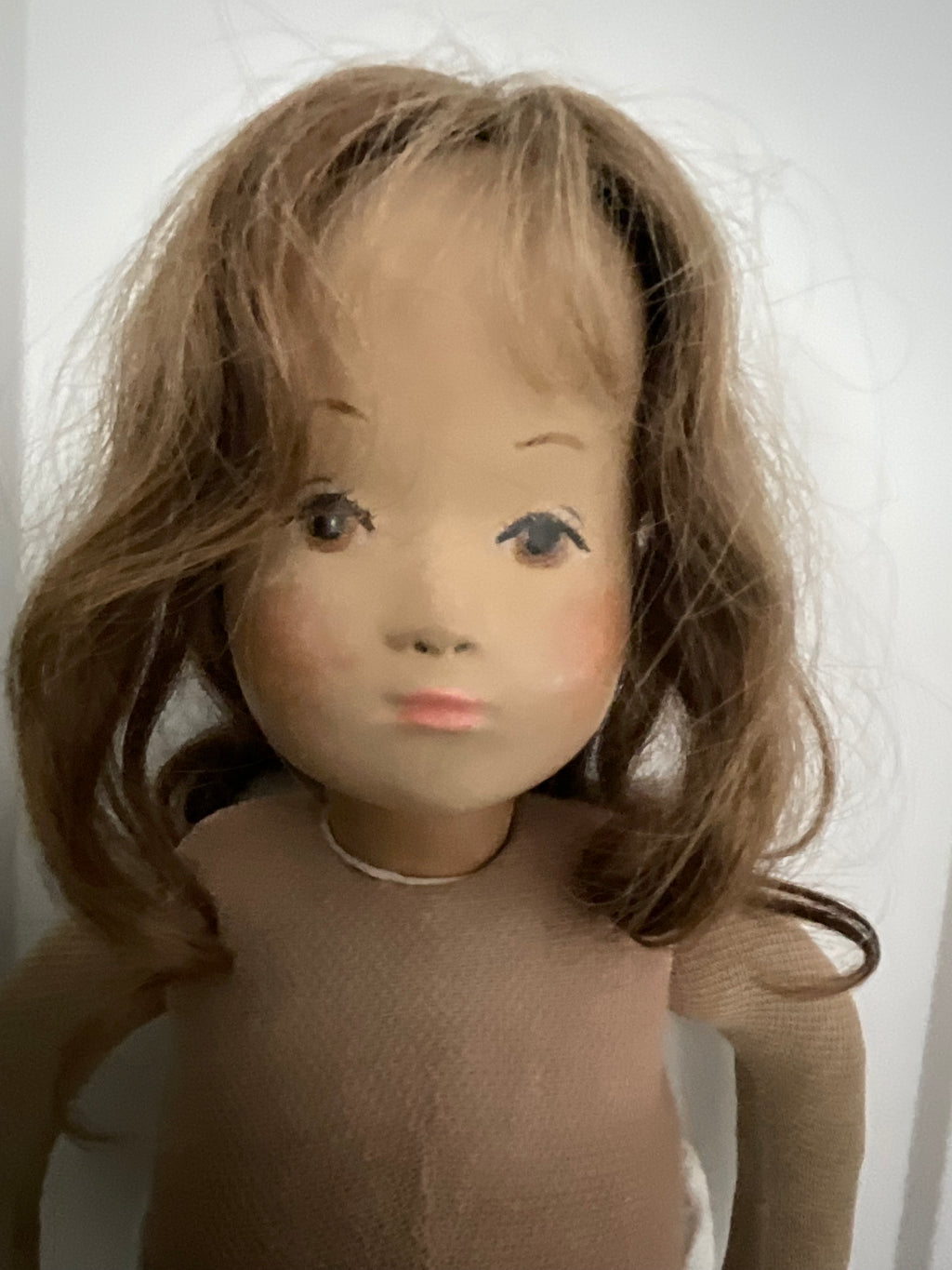 19” Sasha Morganthaler Gypsum Head Studio Doll