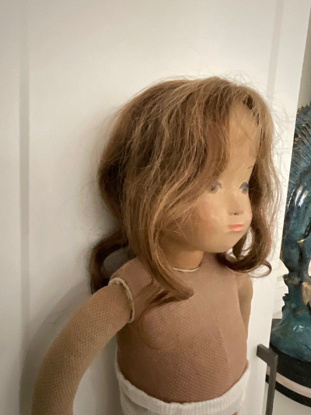 19” Sasha Morganthaler Gypsum Head Studio Doll