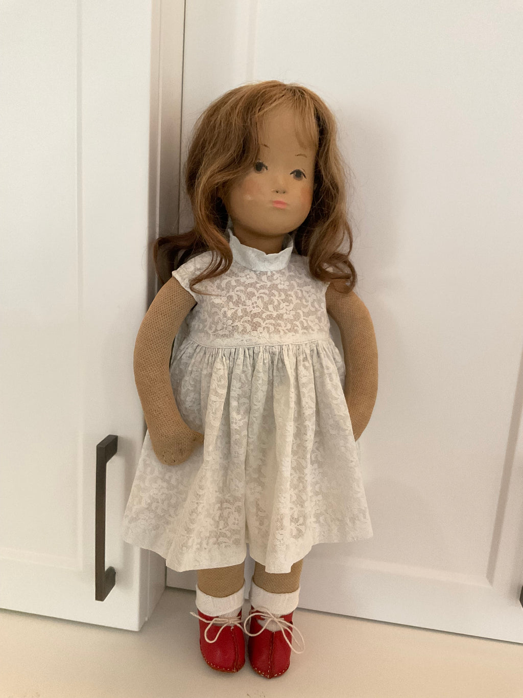 19” Sasha Morganthaler Gypsum Head Studio Doll