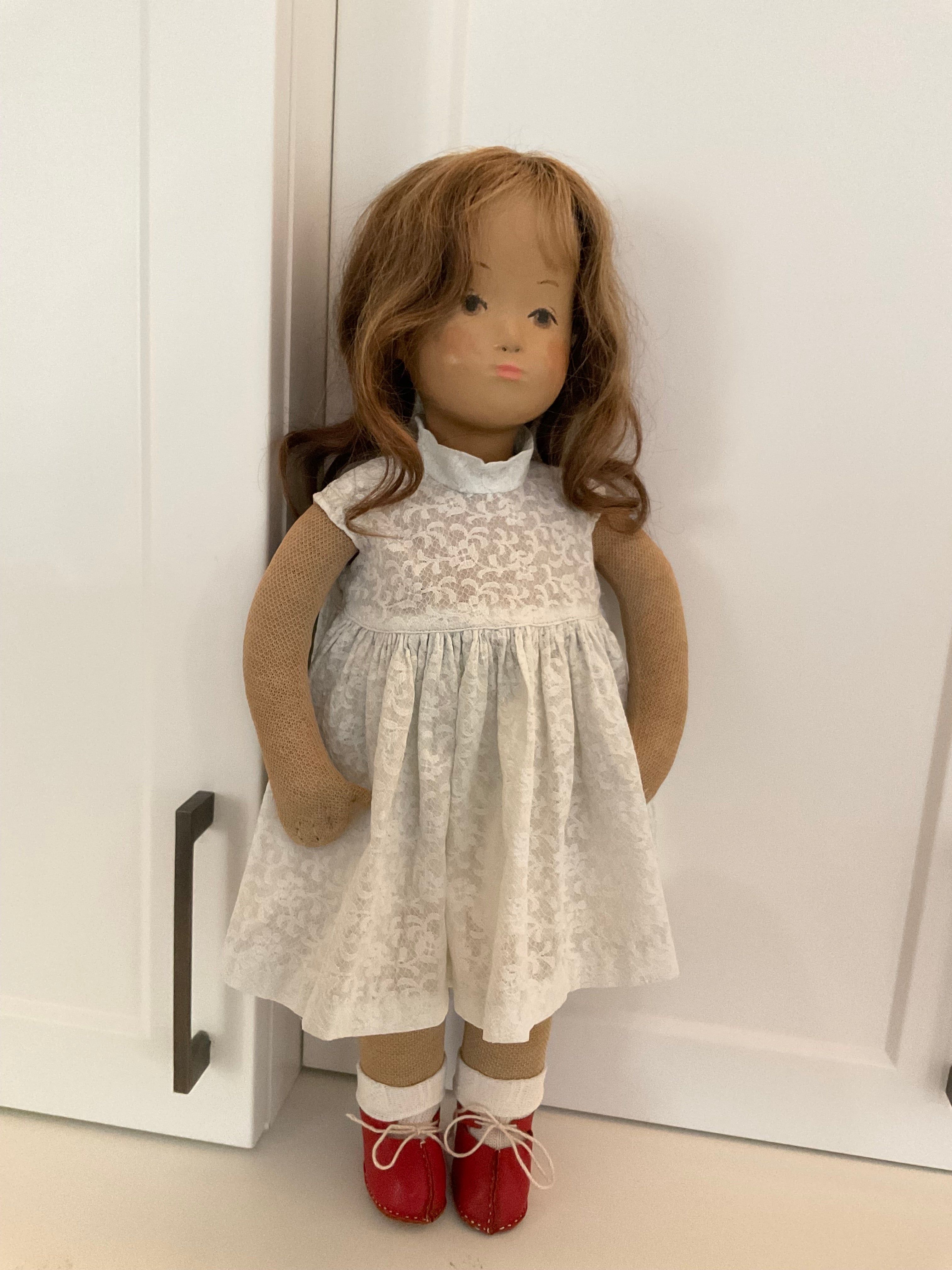 19” Sasha Morganthaler Gypsum Head Studio Doll