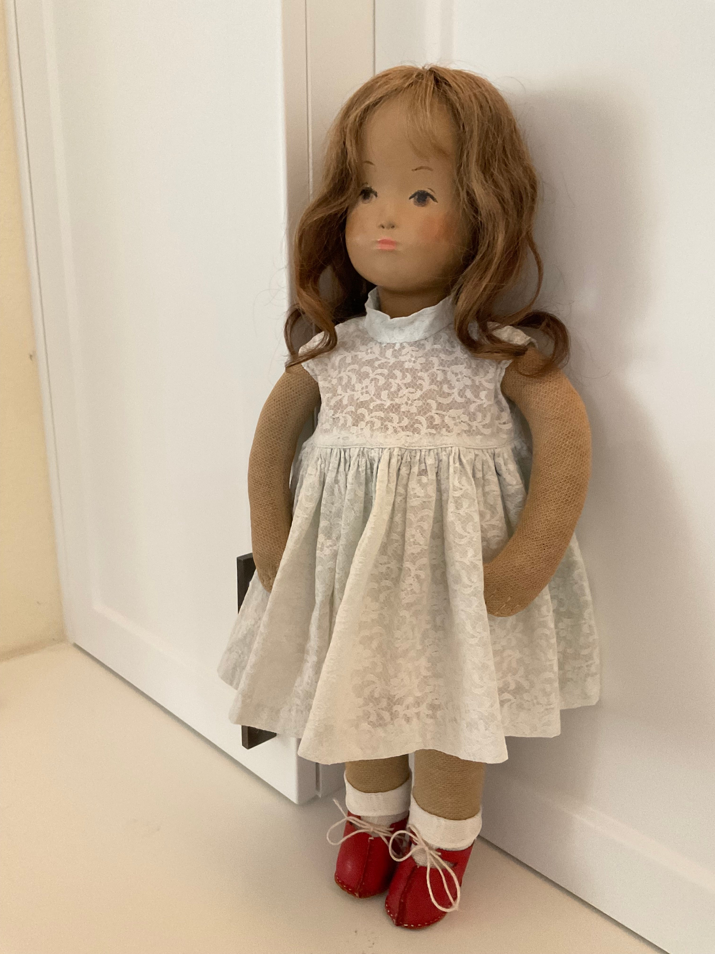 19” Sasha Morganthaler Gypsum Head Studio Doll