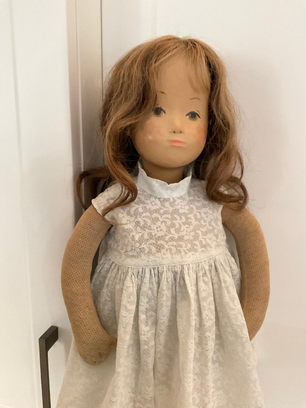 19” Sasha Morganthaler Gypsum Head Studio Doll