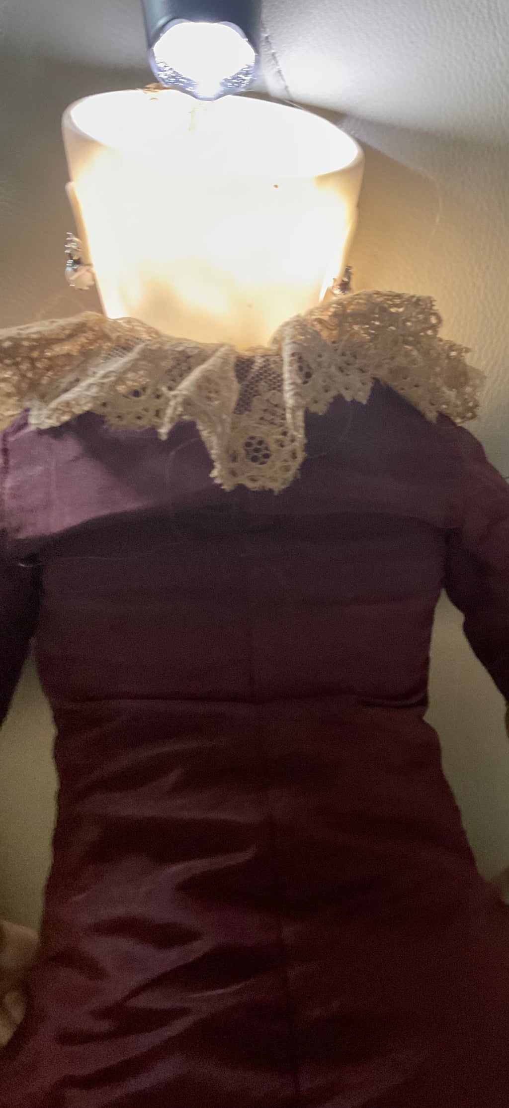 Antique French Bru Jne 7 Bisque Doll 20" circa 1882 — Transitional Body with Brevete Look