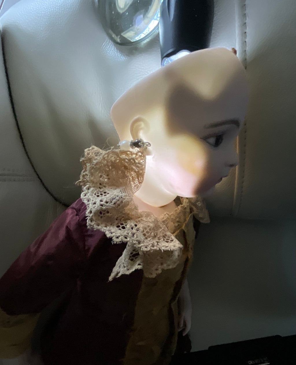 Antique French Bru Jne 7 Bisque Doll 20" circa 1882 — Transitional Body with Brevete Look