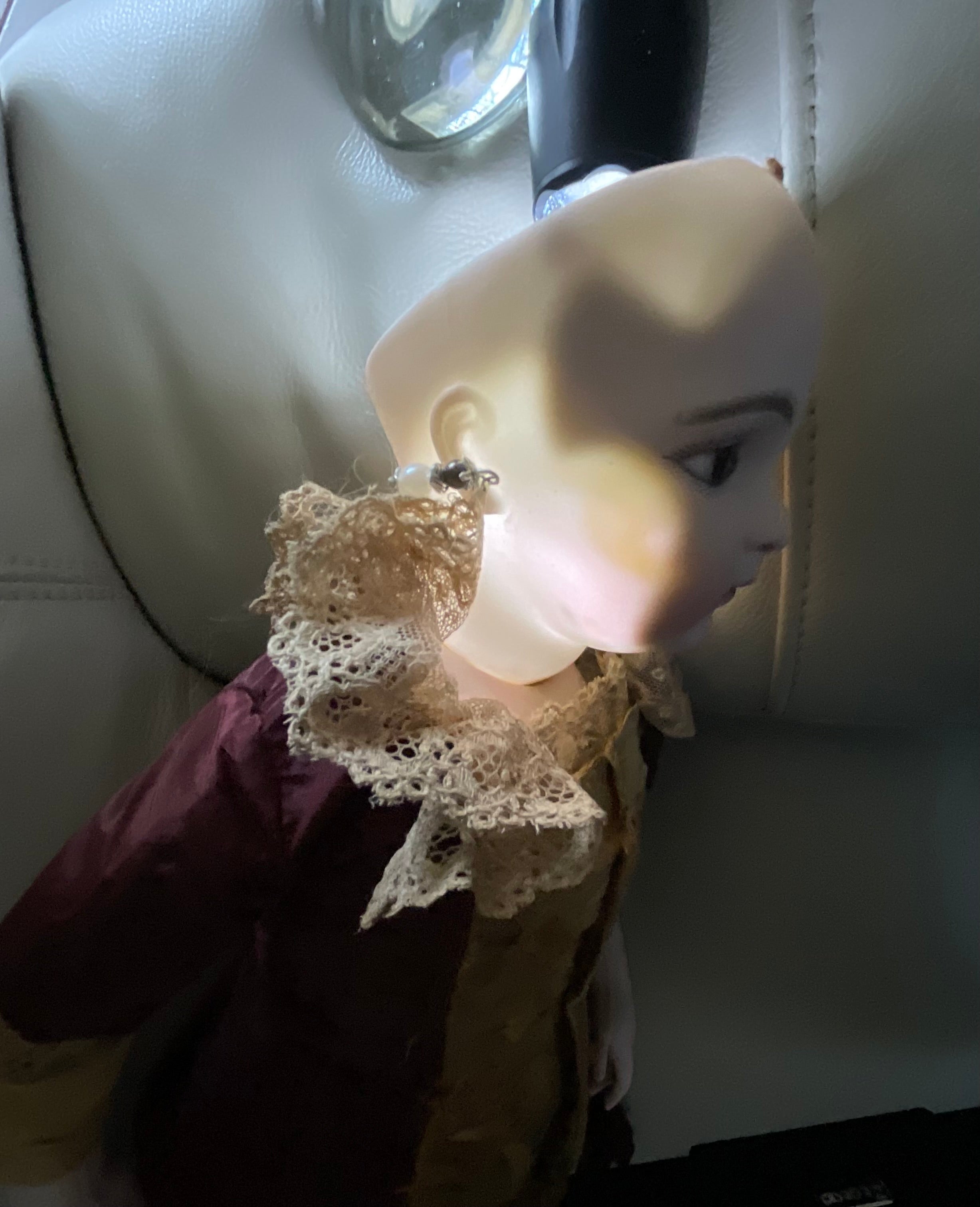 Antique French Bru Jne 7 Bisque Doll 20" circa 1882 — Transitional Body with Brevete Look