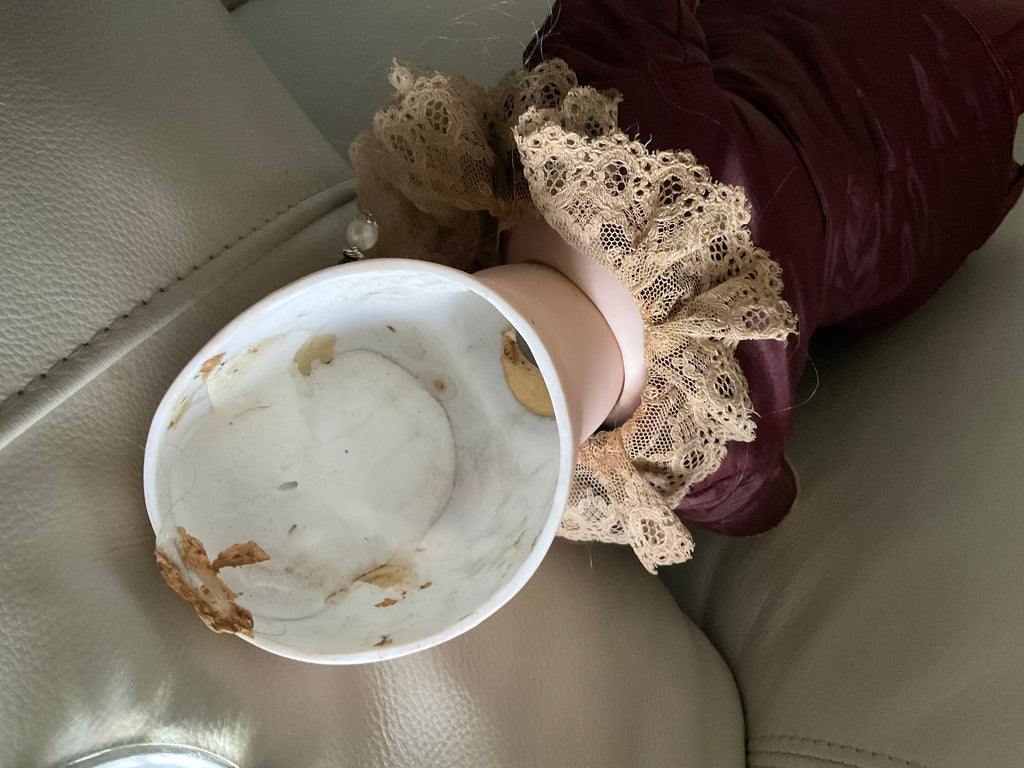 Antique French Bru Jne 7 Bisque Doll 20" circa 1882 — Transitional Body with Brevete Look