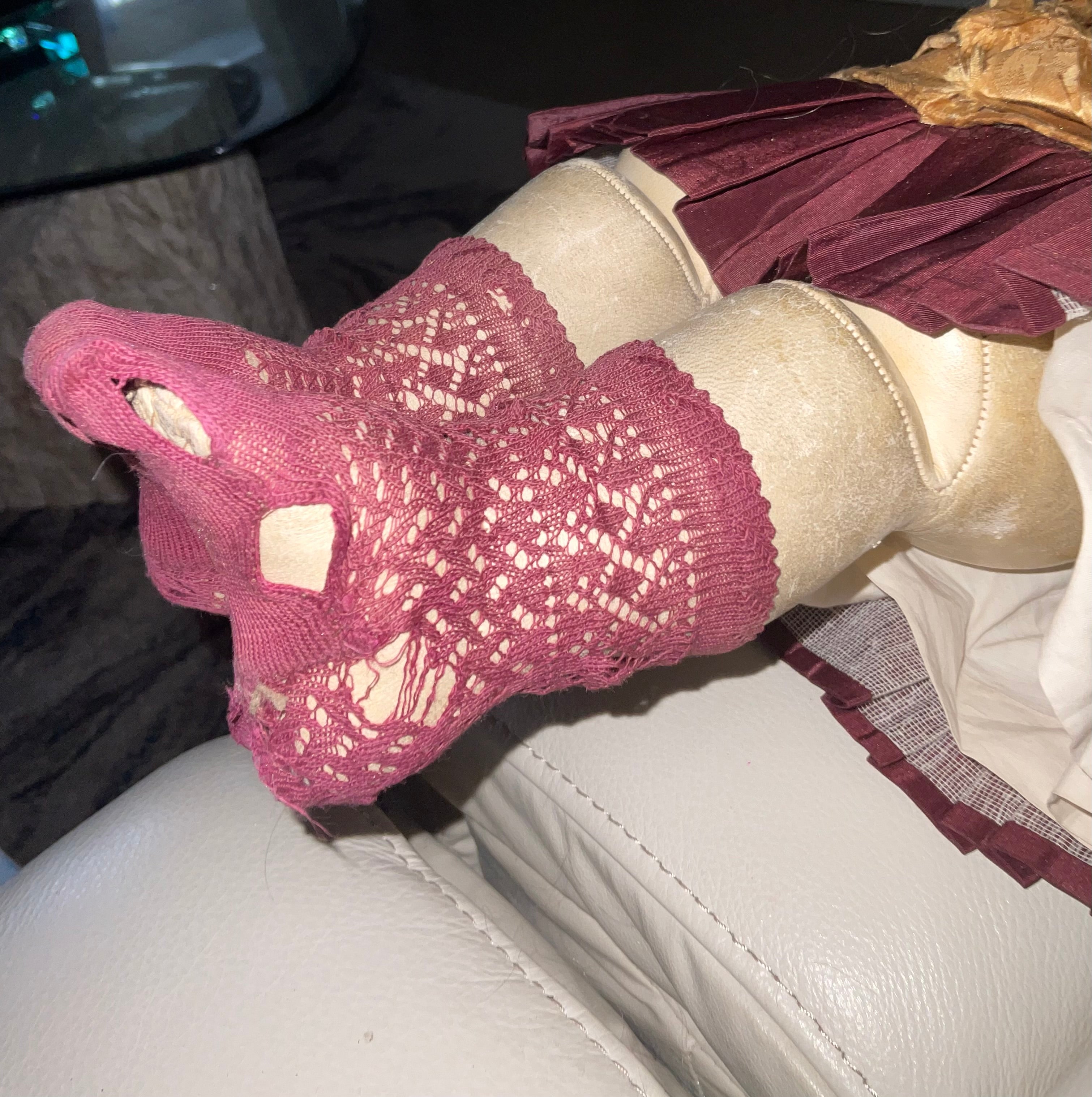 Antique French Bru Jne 7 Bisque Doll 20" circa 1882 — Transitional Body with Brevete Look