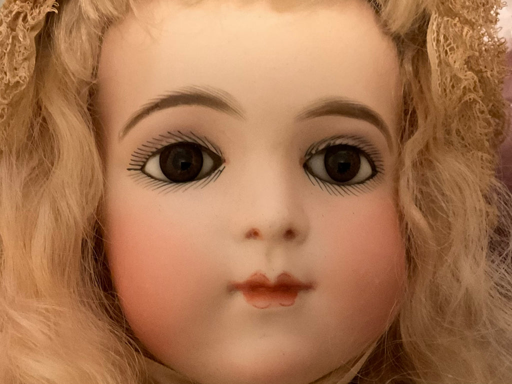 Antique French Bru Jne 7 Bisque Doll