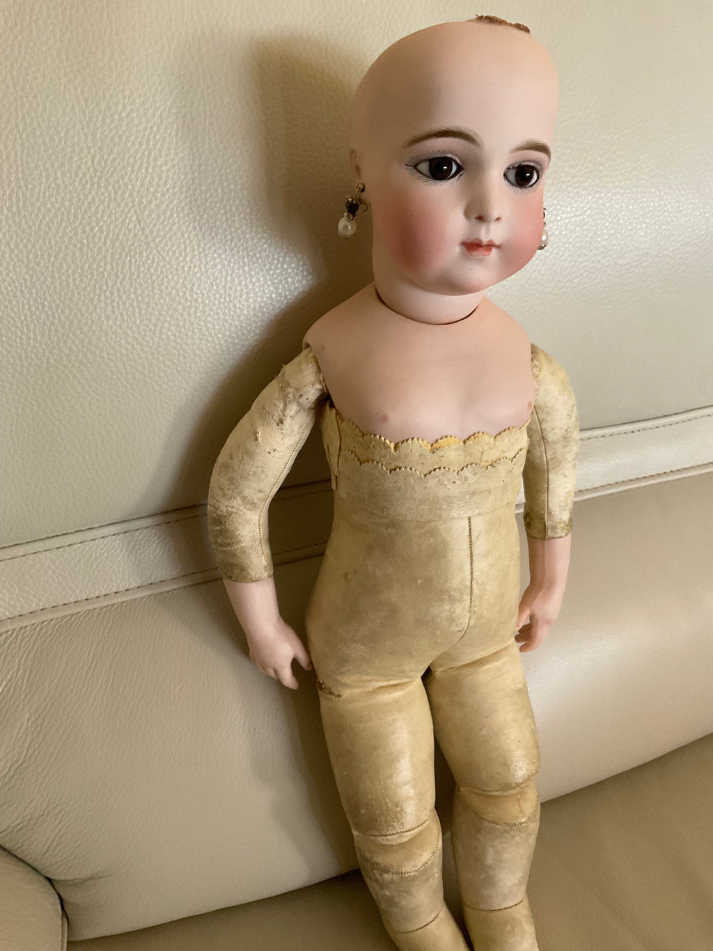 Antique French Bru Jne 7 Bisque Doll