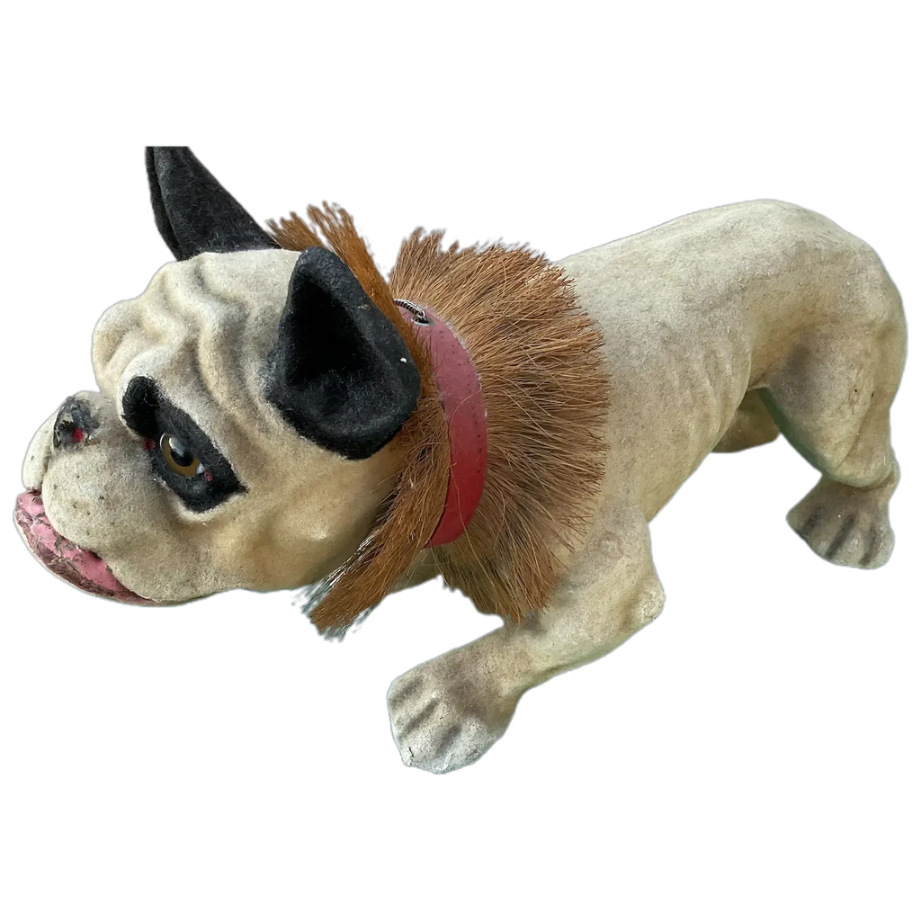 21” Large Paper Mache French Bulldog Growler