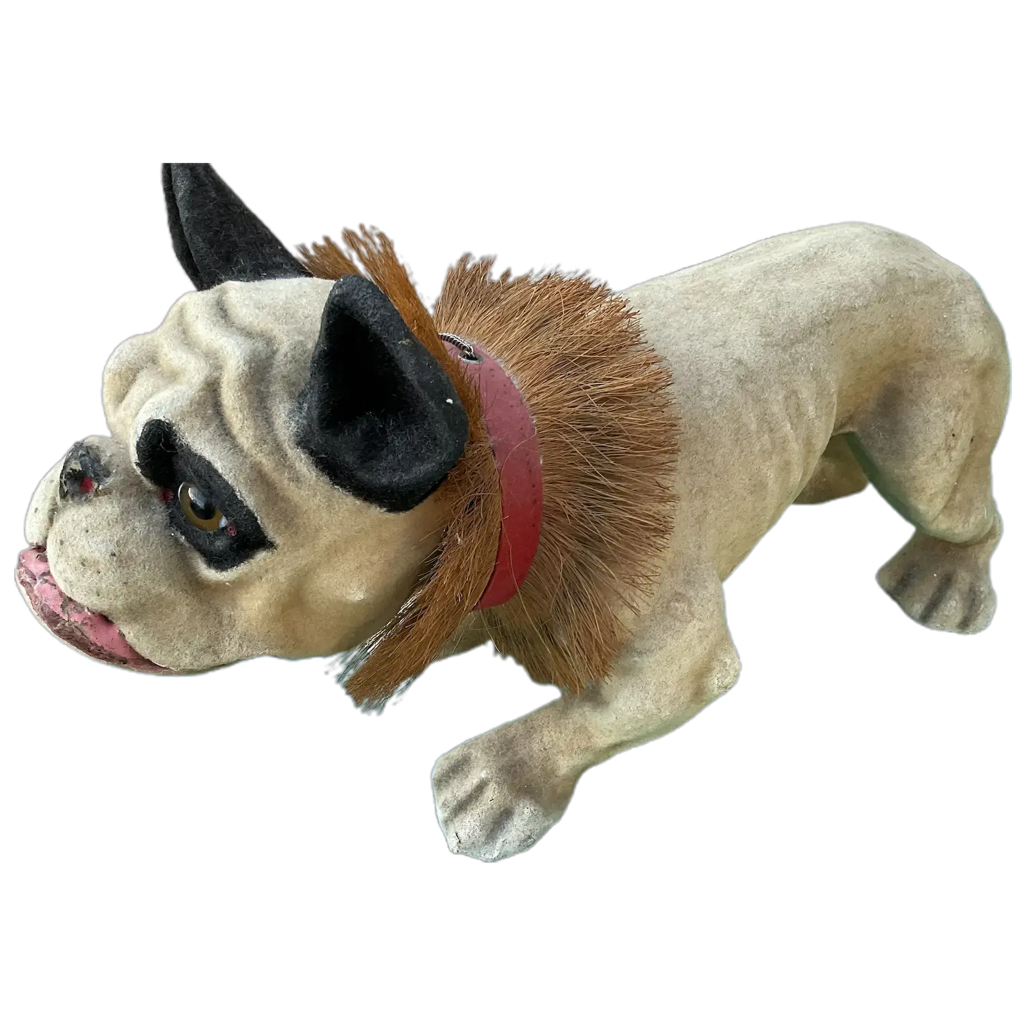 21” Large Paper Mache French Bulldog Growler