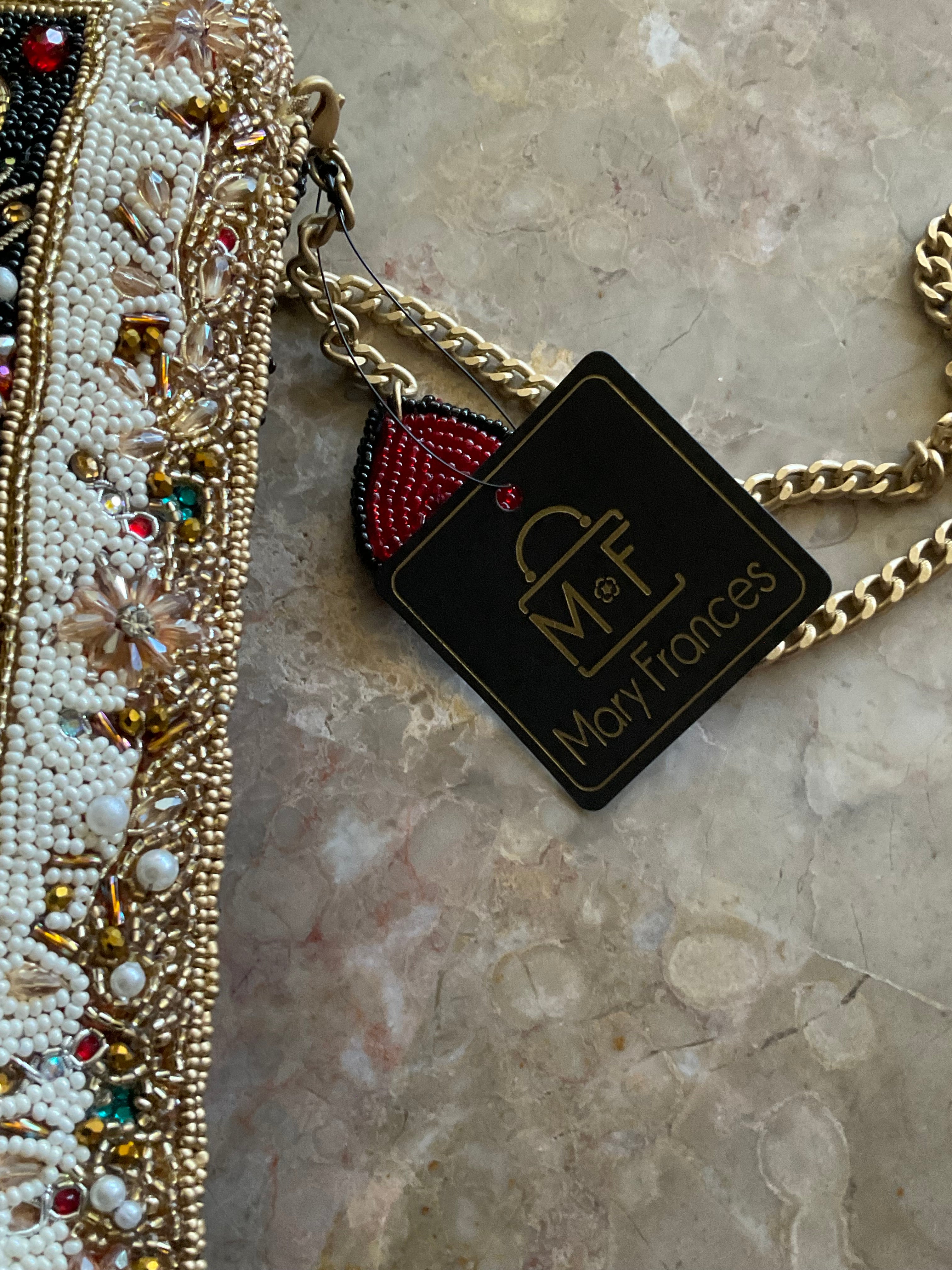 Mary Frances Queen of Hearts\Crossbody Handbag  w/tag