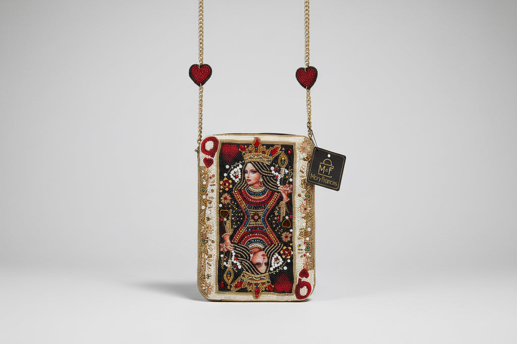 Mary Frances Queen of Hearts\Crossbody Handbag  w/tag