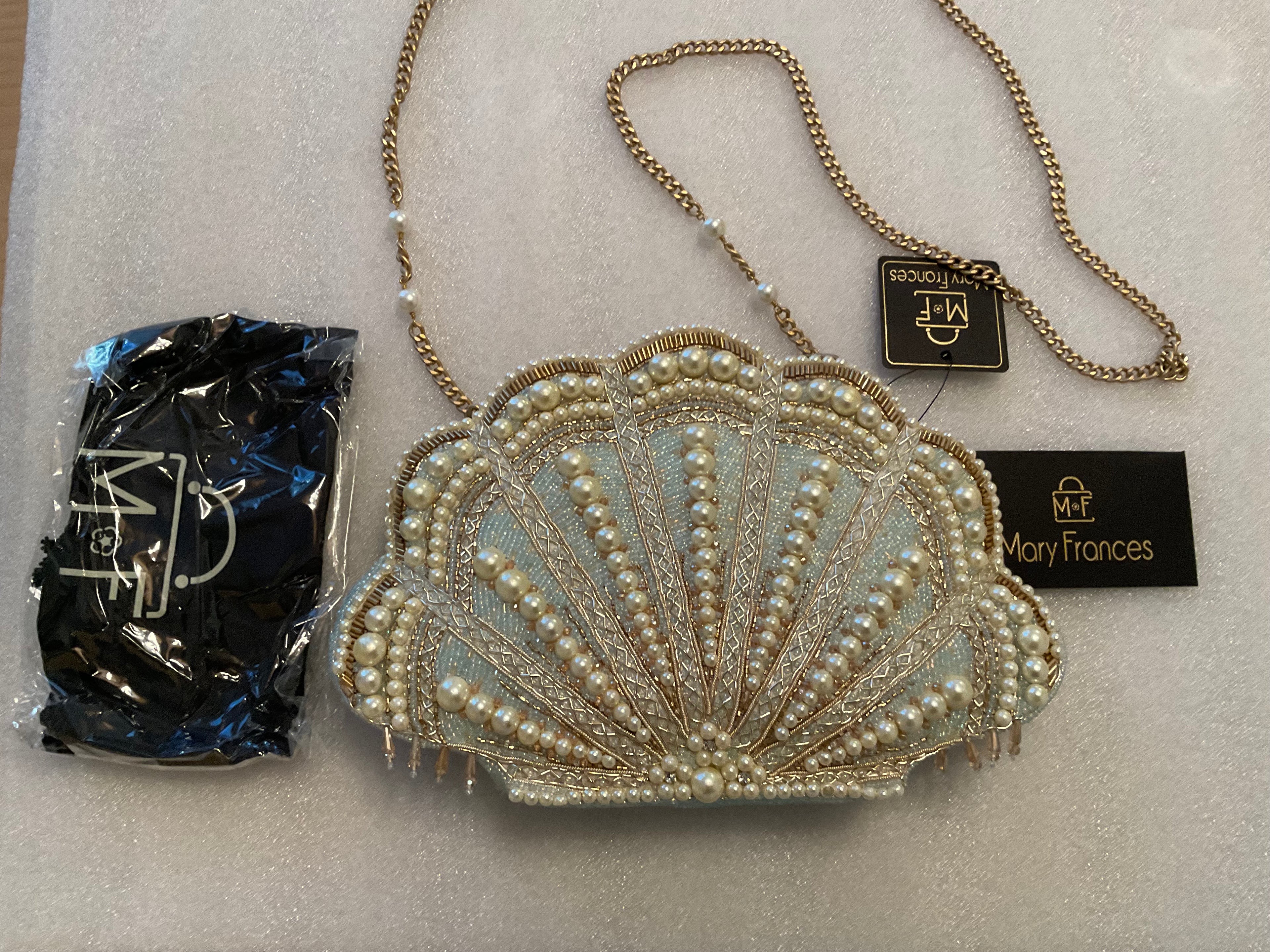 Mary Frances Seashell Luxury Handbag