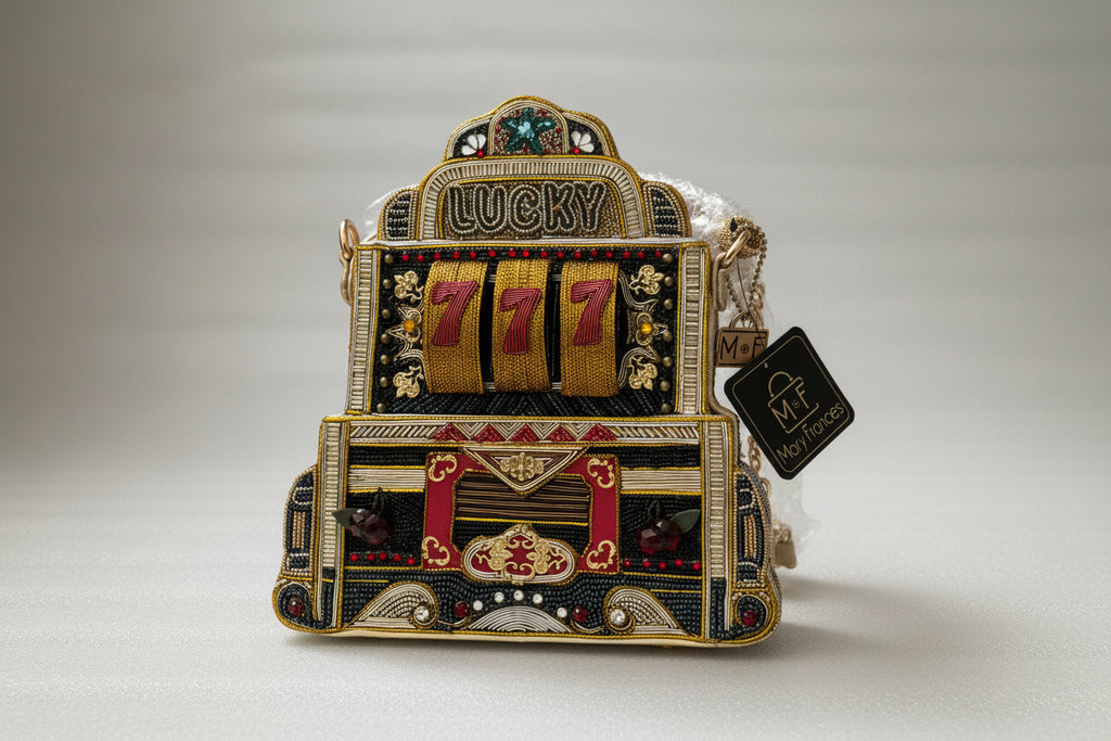 Mary Frances Lucky 7 “Slot Machine” Handbag