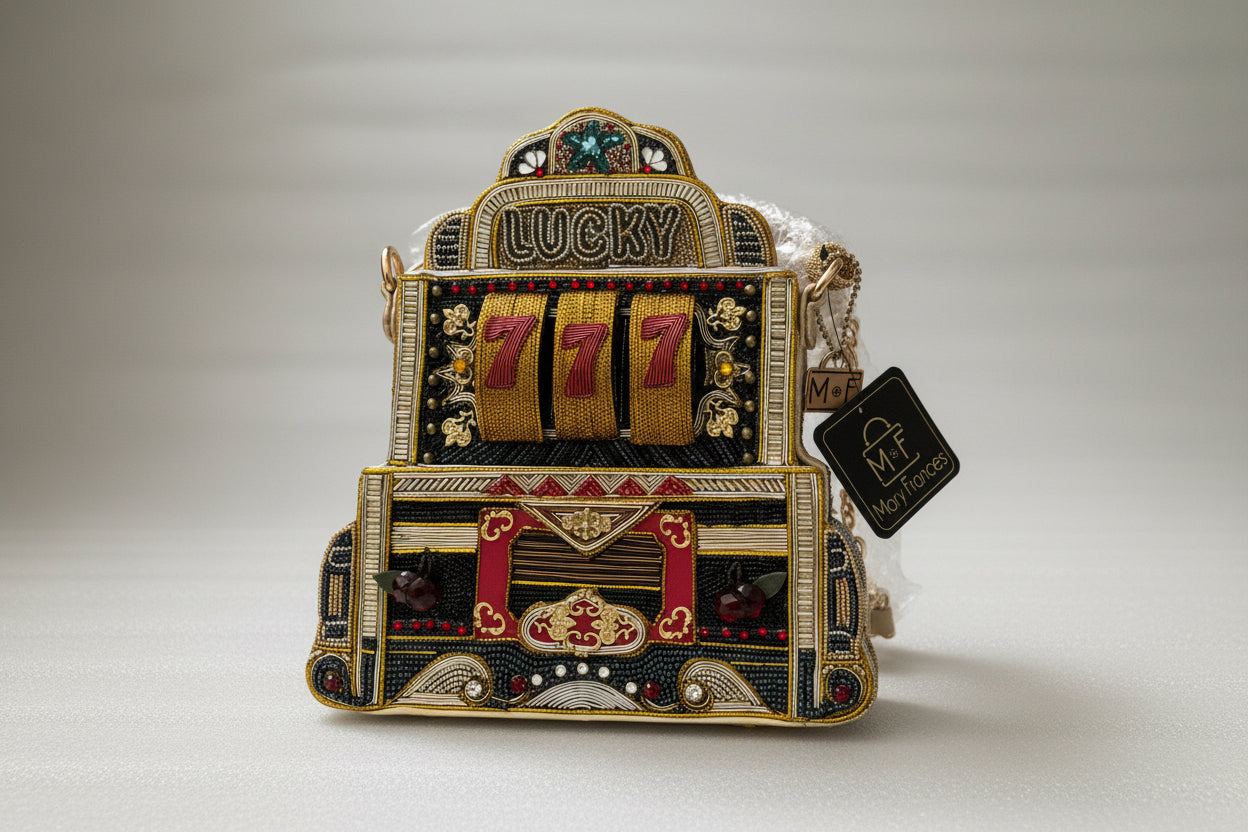 Mary Frances Lucky 7 “Slot Machine” Handbag