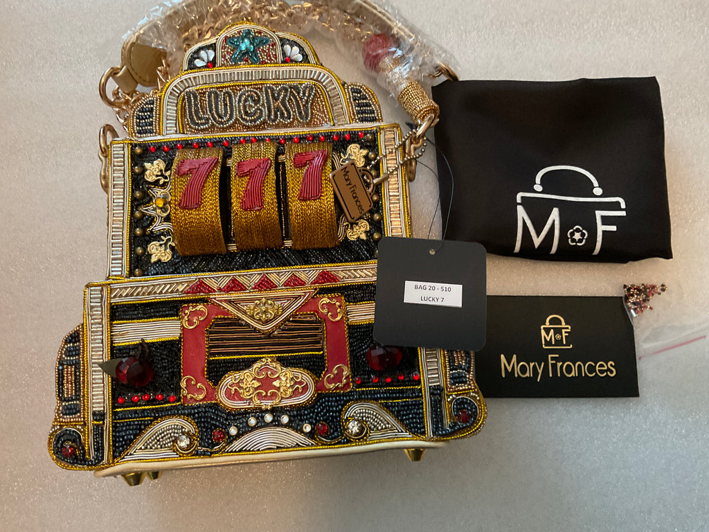 Mary Frances Lucky 7 “Slot Machine” Handbag