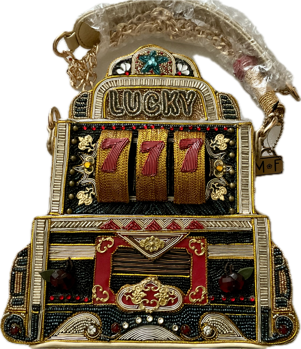 Mary Frances Lucky 7 “Slot Machine” Handbag