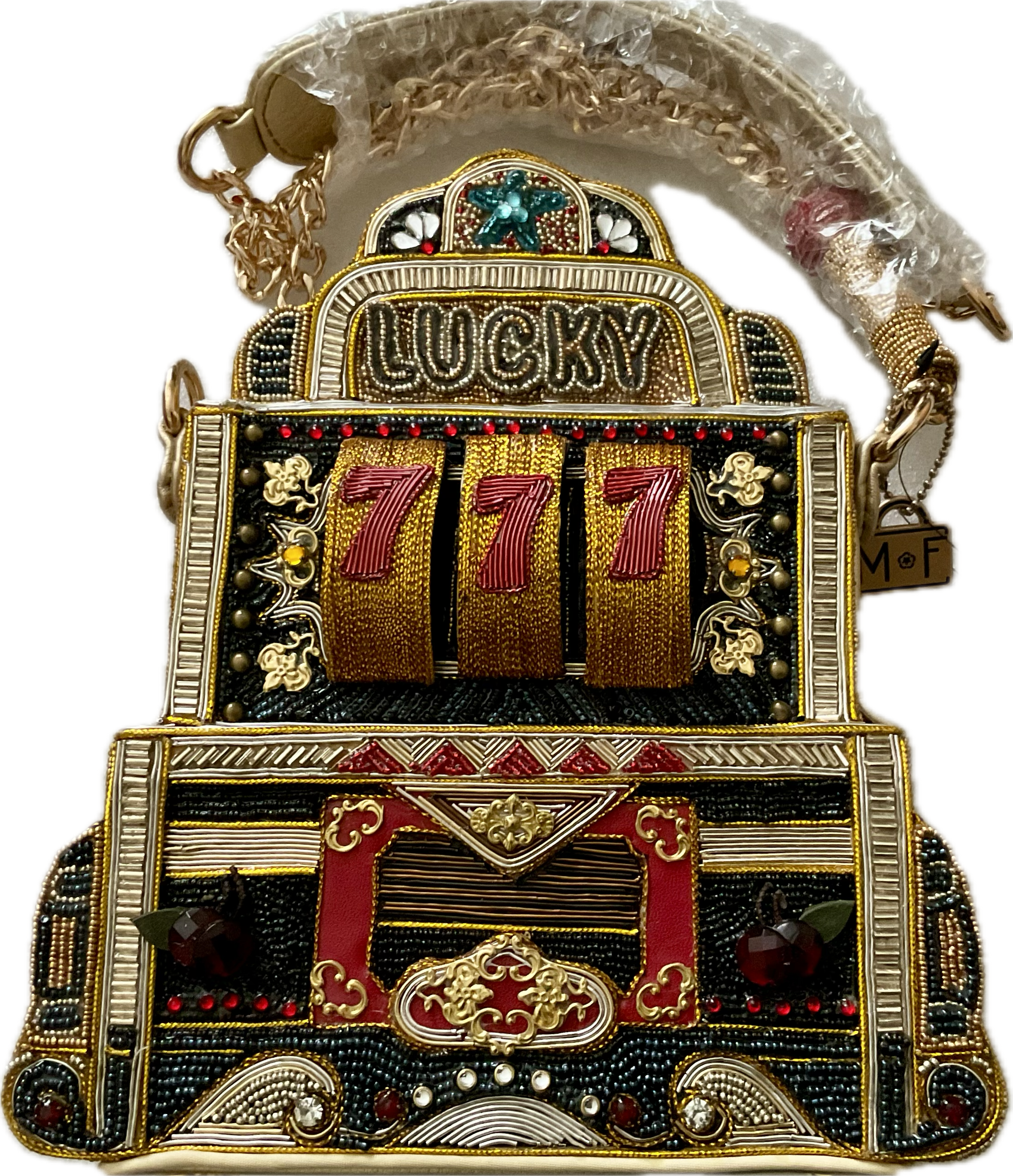 Mary Frances Lucky 7 “Slot Machine” Handbag
