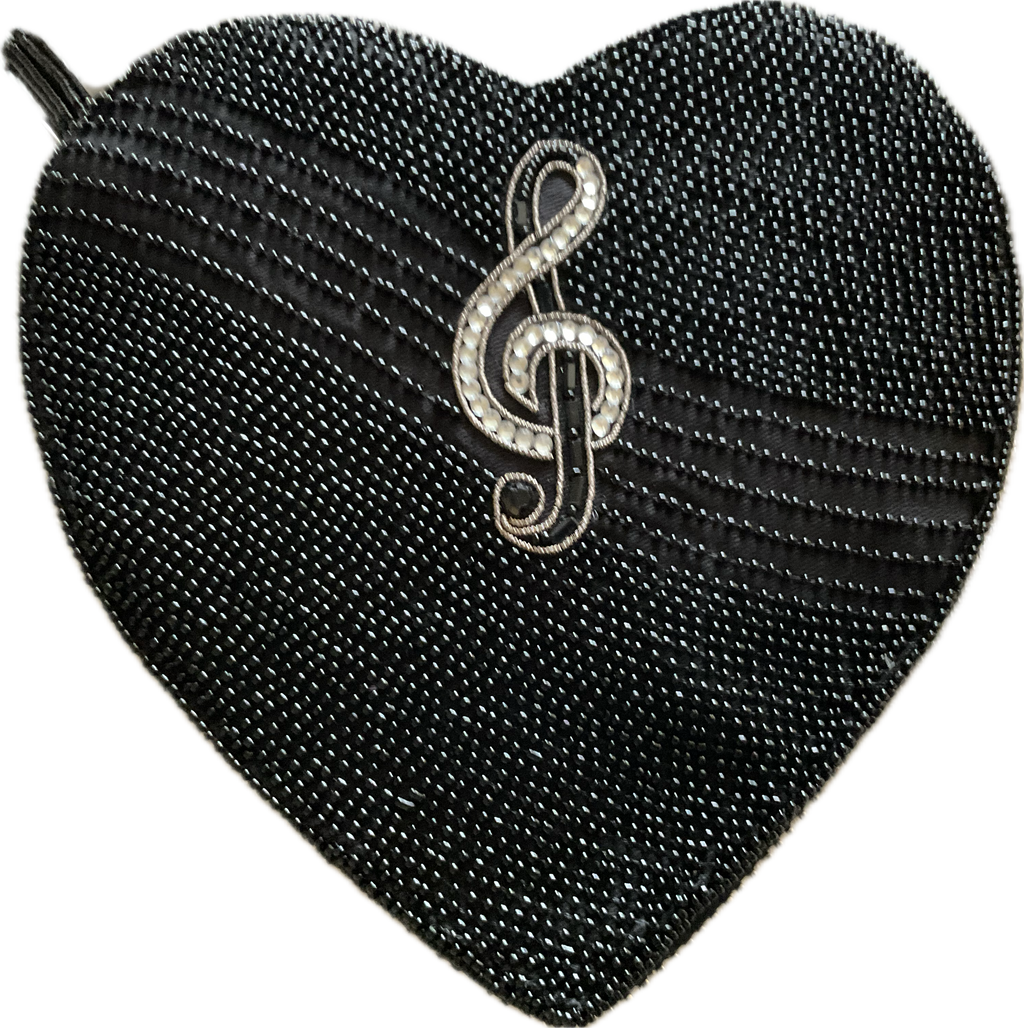 Mary Frances Handbag —Heart Beat