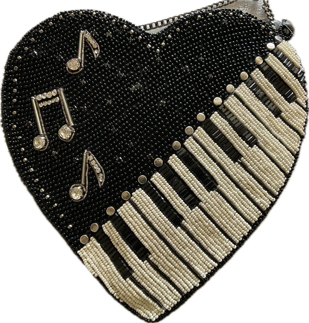 Mary Frances Handbag —Heart Beat