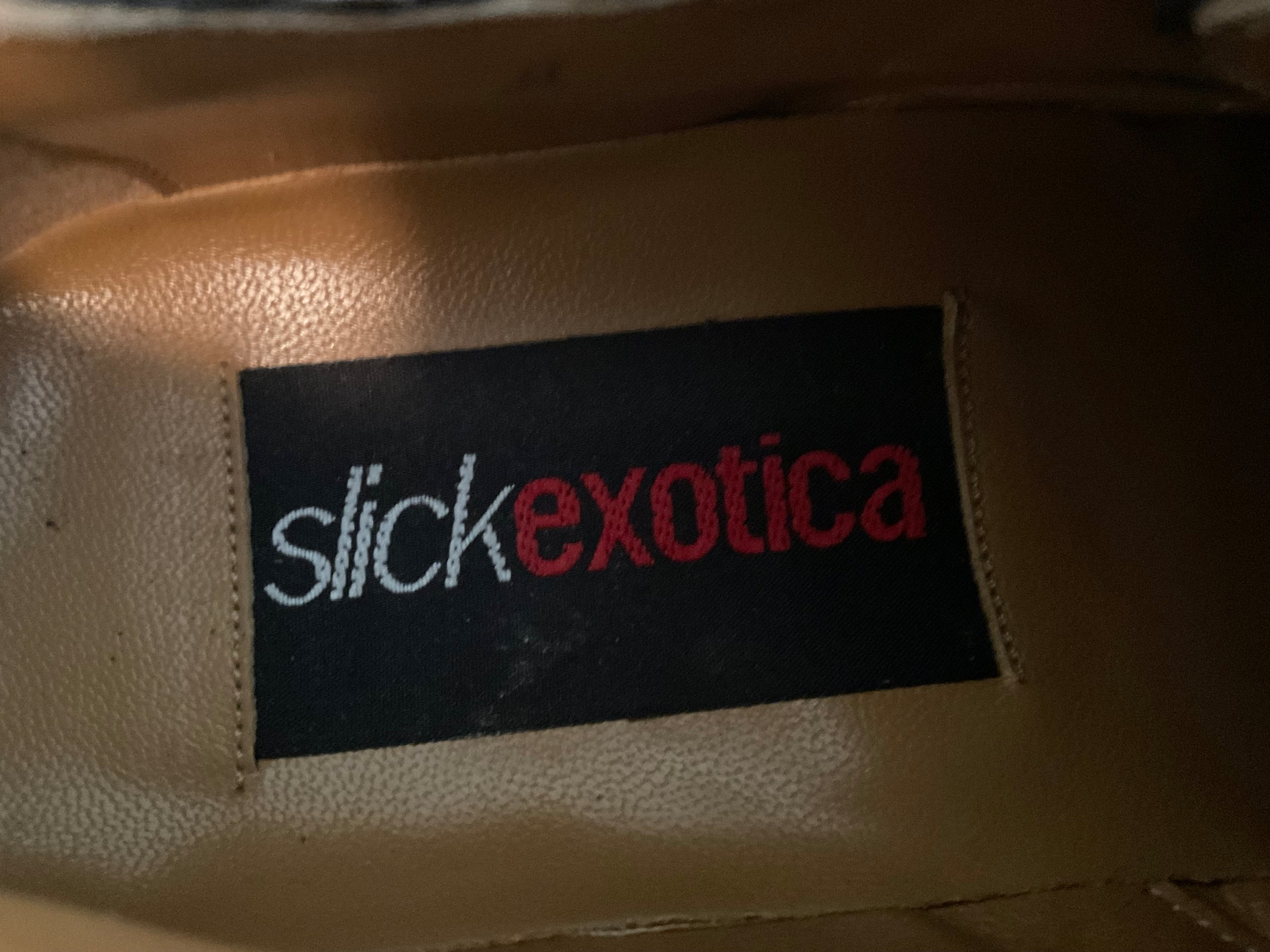 New Slick-exotica Genuine Hornback Oxford shoe