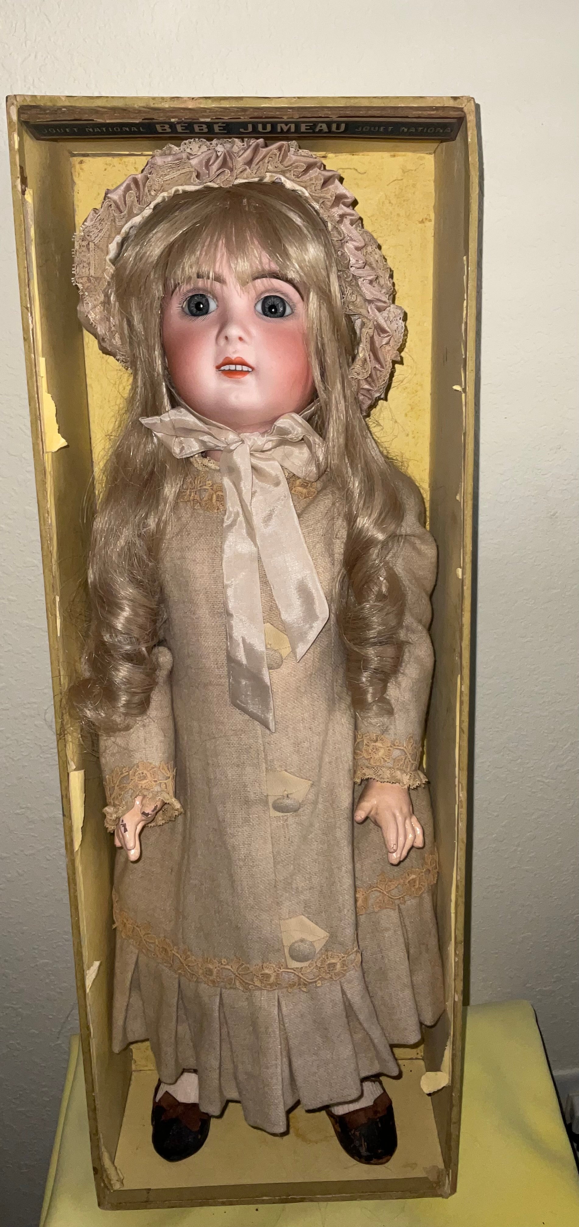 24” Tete Jumeau with Box