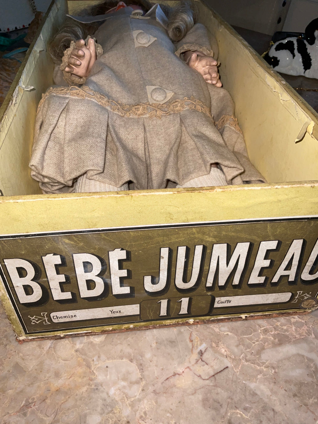 24” Tete Jumeau with Box